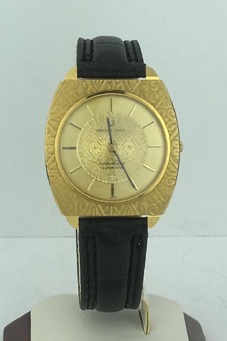 Universal Geneve Golden Shadow Automatic 18k Gold Watch Sep 02, 2017 Ruby's Fine Jewelers in Fl
