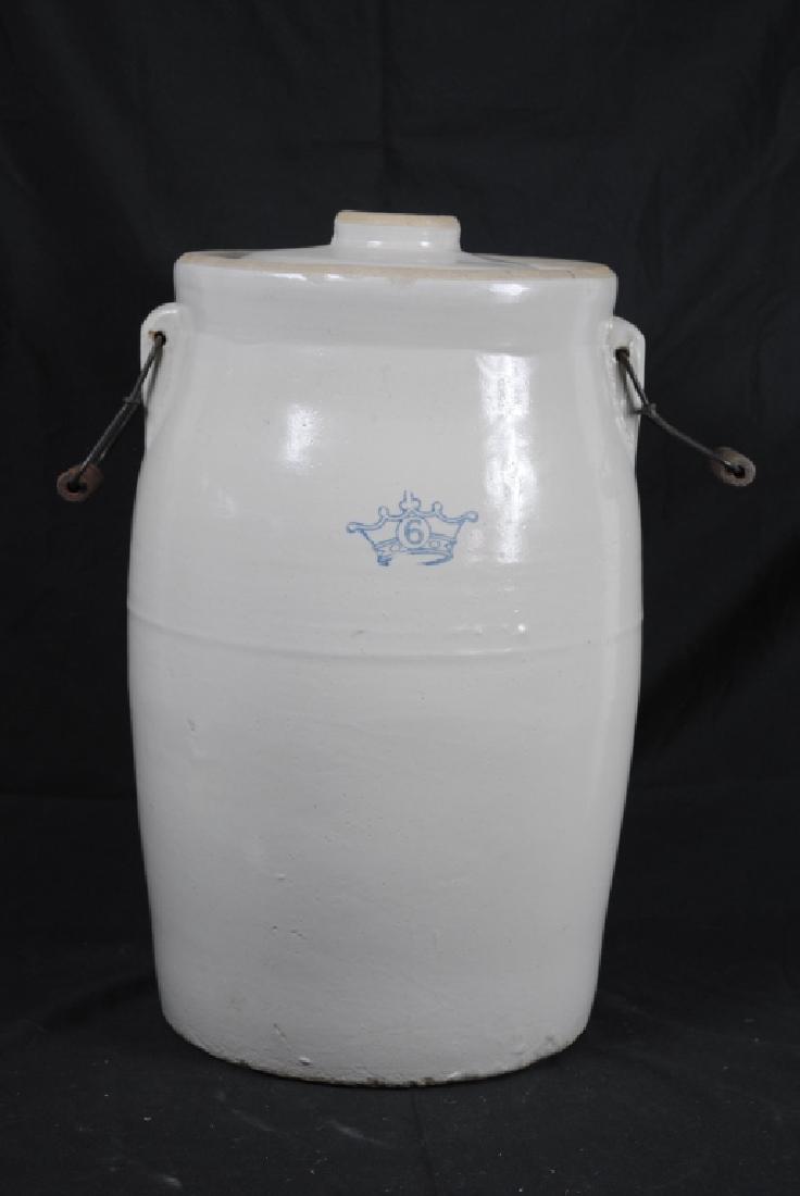 Robinson Ransbottom No. 6 Lidded Crock (1 of 9)