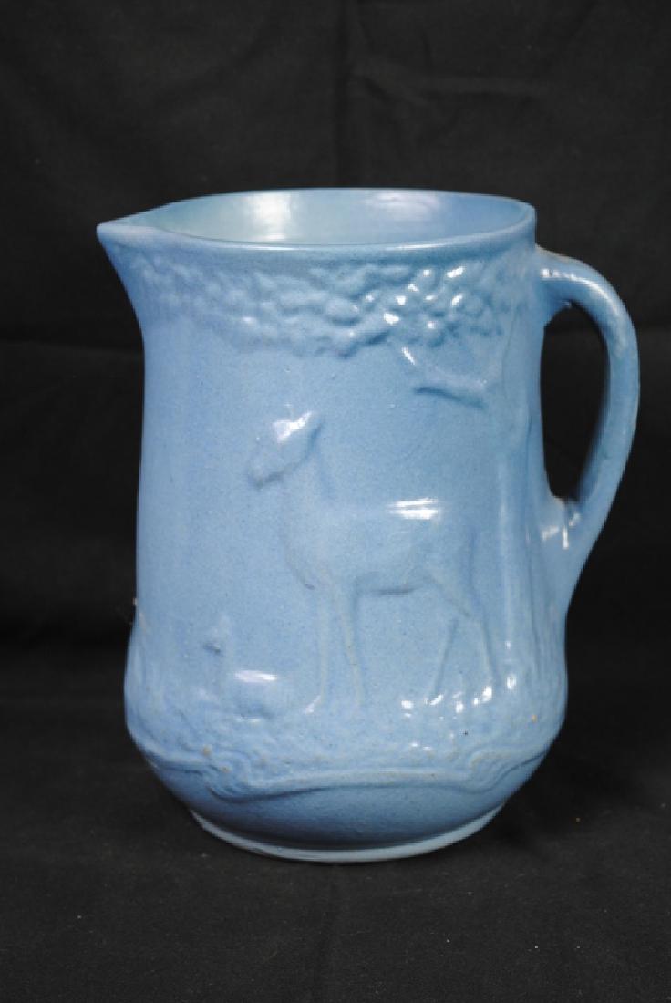 Salt Glazed Pitcher w/ Deer & Fawn (1 of 6)
