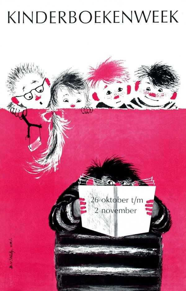 Posters(5) by Babs van Wely - kinderboekenweek (1 of 1)
