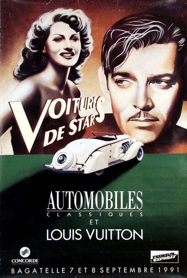 Poster by Razzia (ps. Gerard Courbouleix, 1949-)