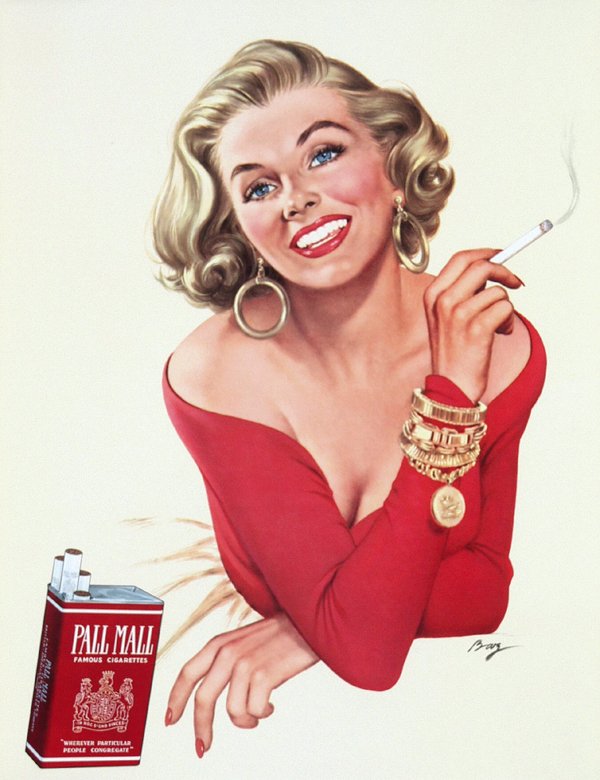Poster by Baz - Pall Mall Cigarettes