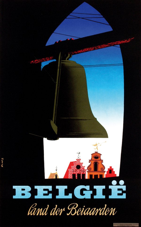 Posters(2) by Jacques Richez - België land der Bei