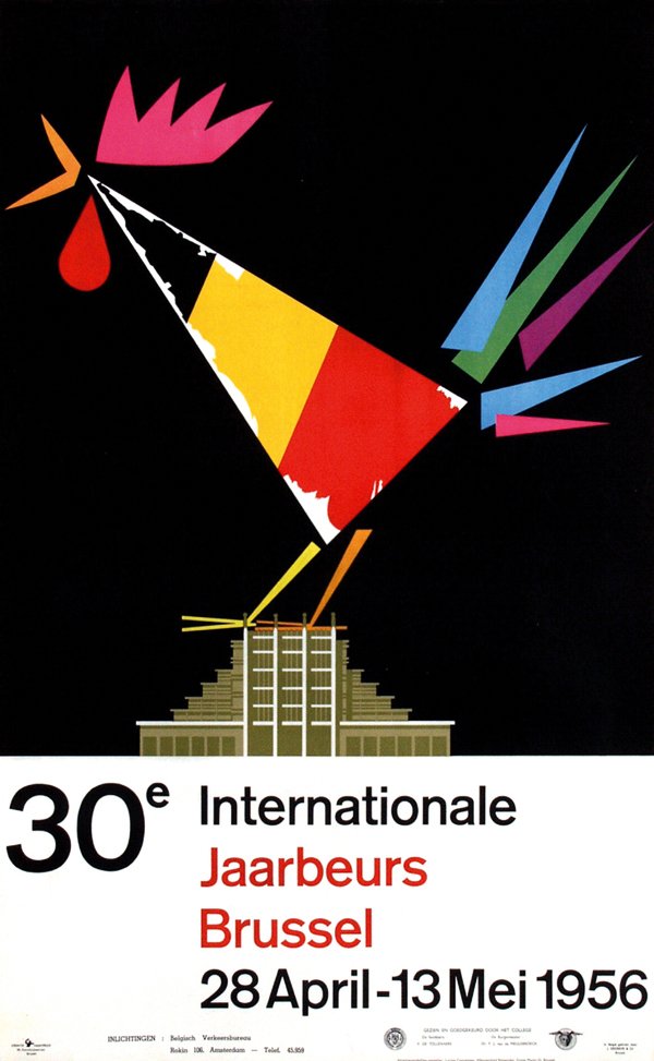 Posters(2) by Jacques Richez - België land der Bei - 2