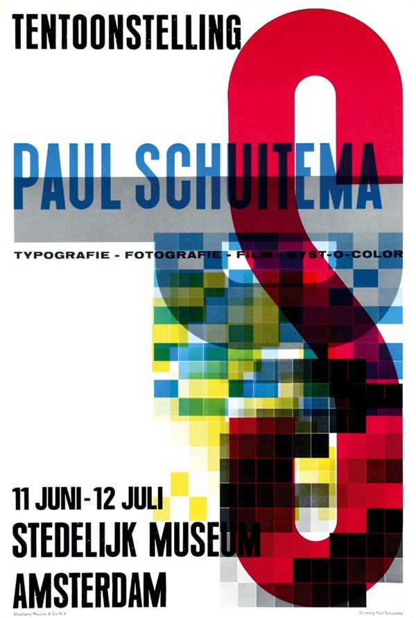 Poster by Paul Schuitema - Tentoonstelling Paul Sc