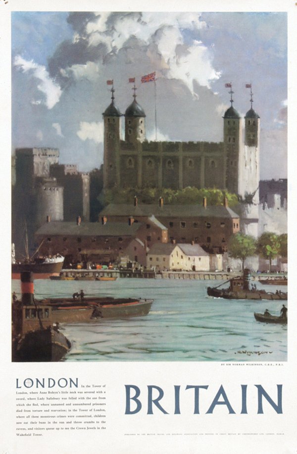 Poster by Norman Wilkinson - Britain London