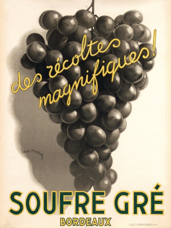 Poster by Léon Dupin - Soufre Gré