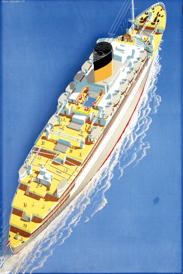 Poster by Reyn Dirksen - without text (Nederland A