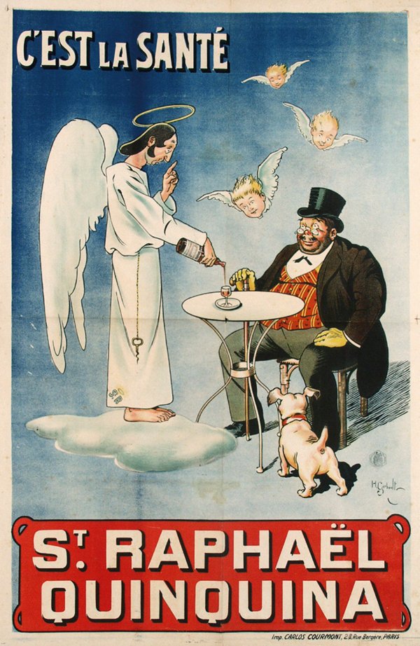 Poster by Henry Gerbault - St. Raphaël Quinquina