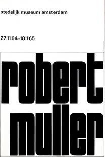 robert muller: Willem H. Crouwel (1928-)63,5x95, 1964, pr. stadsdruk amsterdam