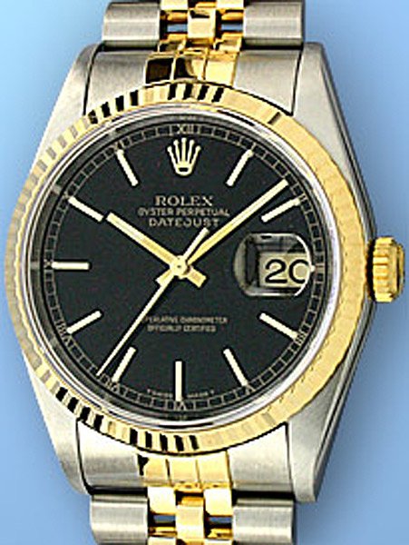 Rolex - Men's 18K Gold and Stainless Steel Datejust (1 of 2)