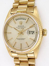 Rolex - Men's 18K Gold President (1 of 2)