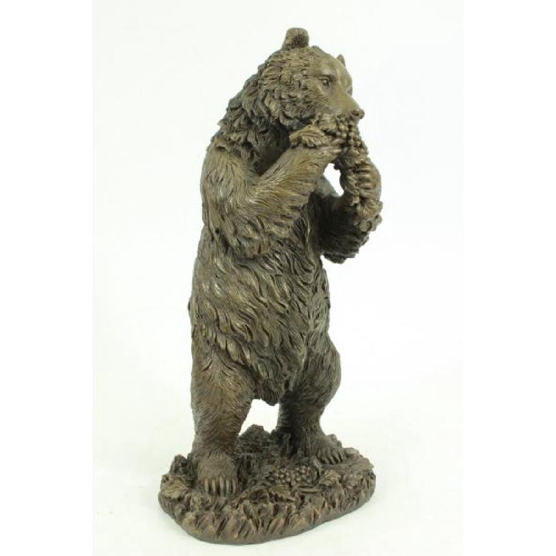 Bear Head Bust Bronze Sculpture animal edition Statue (1 of 6)
