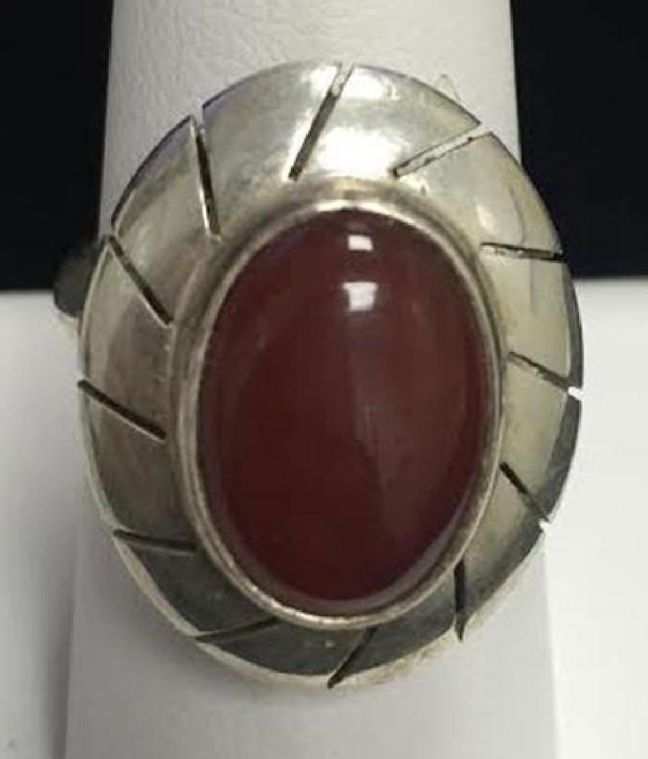 Vintage Art Deco Amber Ring (1 of 4)