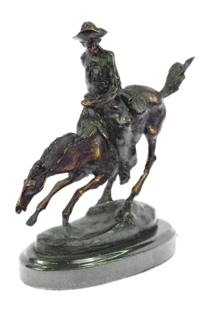 Frederic Remington Bronze Arizona Cowboy Horse: The Arizona Cowboy Bronze Statue, Inspired By Frederic Remington, Is Handmade And Cast In The Traditional Lost Wax Casting Process. This Is A Multi Step Process That Insures A Quality Bronze Sculpture