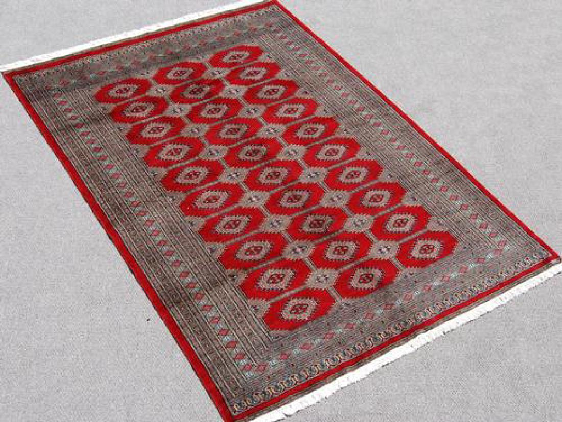 SUPER QUALITY HAND MADE FINE BOKHARA RUG (1 of 6)