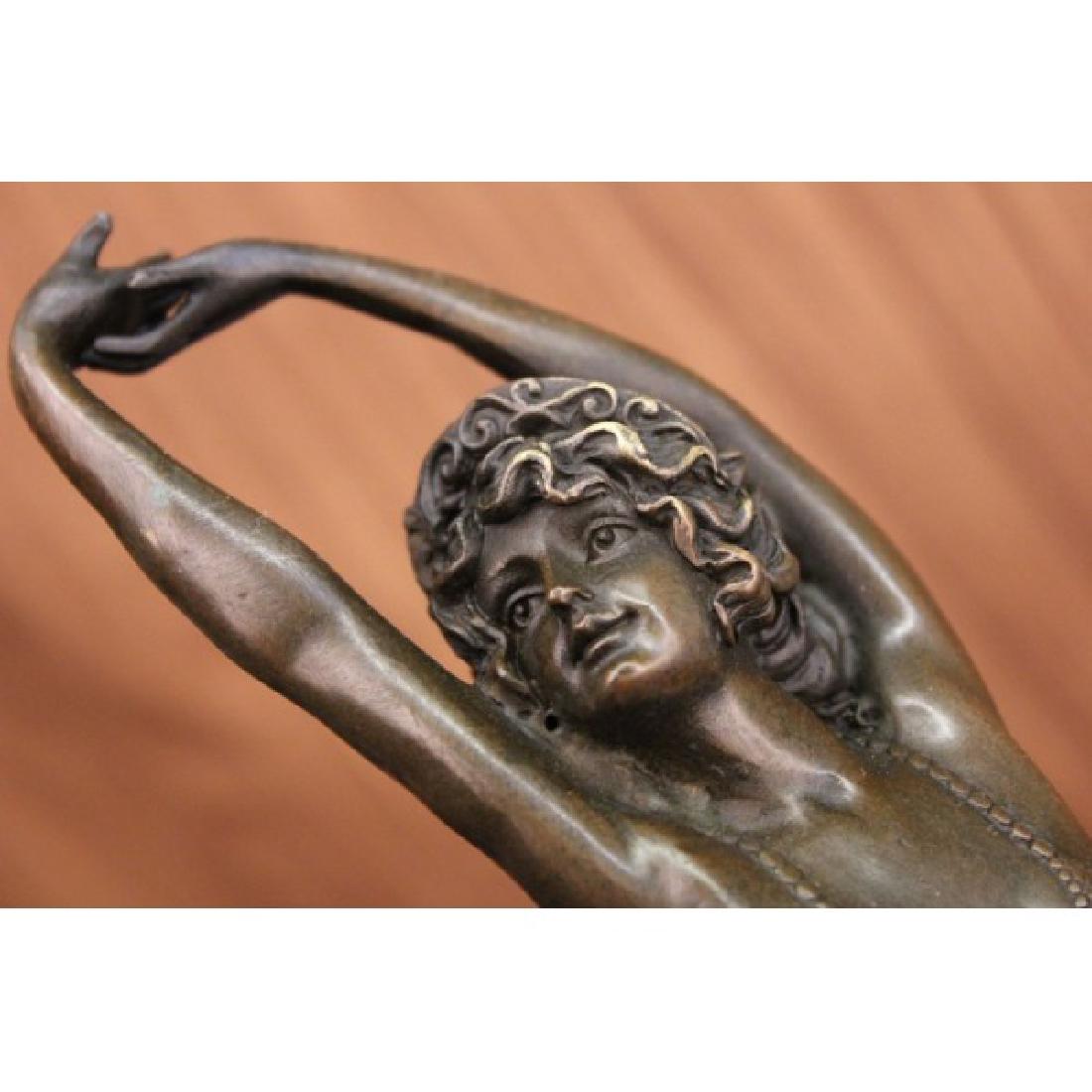 Dancer Art Deco Bronze Statue (1 of 5)