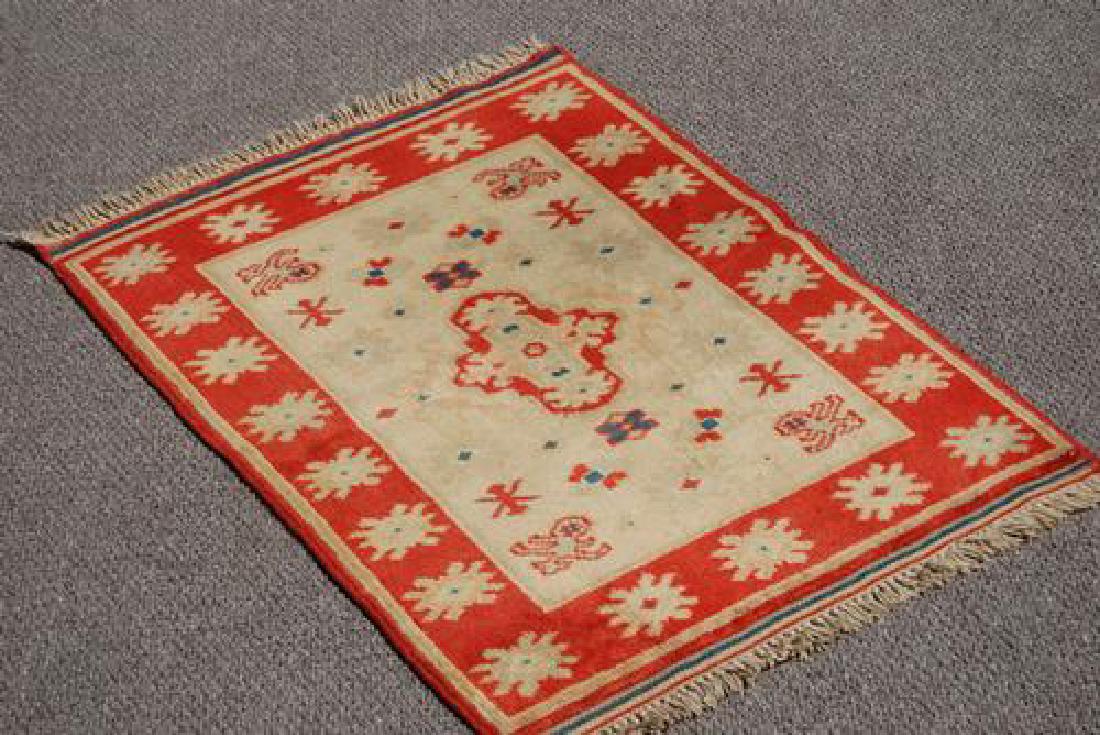 NICE LOOKING HAND MADE TURKISH KONYA RUG (1 of 4)