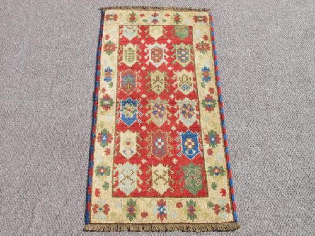 Absolutely Stunning Handmade Kazak Design 2x4 (1 of 5)