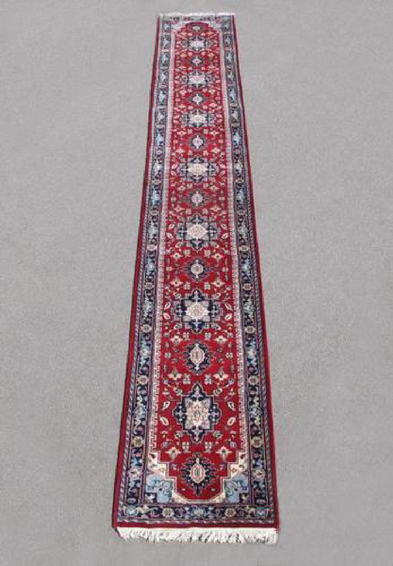 Simply Beautiful Handmade Heriz Design Runner 18 ft (1 of 5)