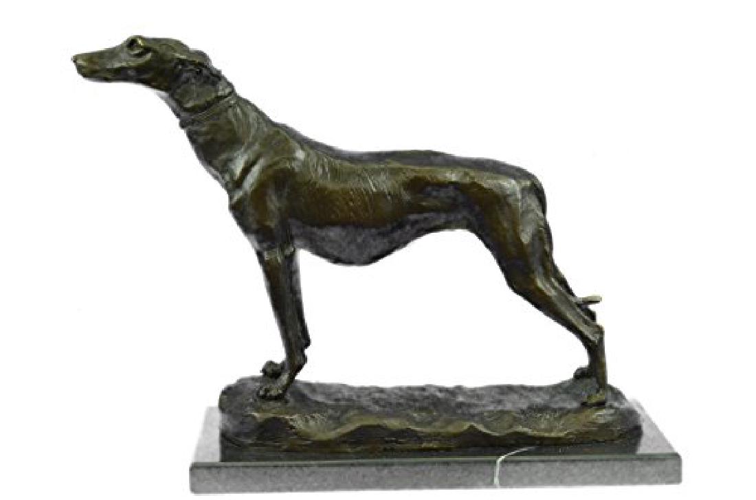 Fremiet Greyhounds Racing Dog Bronze Sculpture (1 of 9)