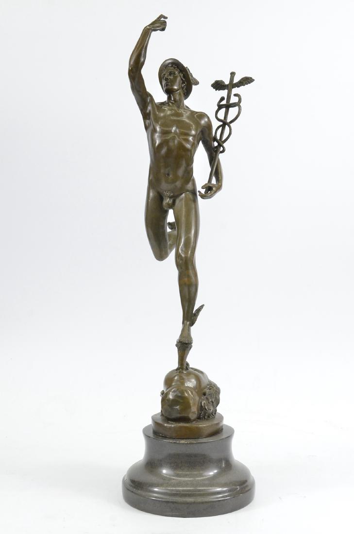 Mercury Hermes 19C Grand Tour Bronze Sculpture (1 of 5)