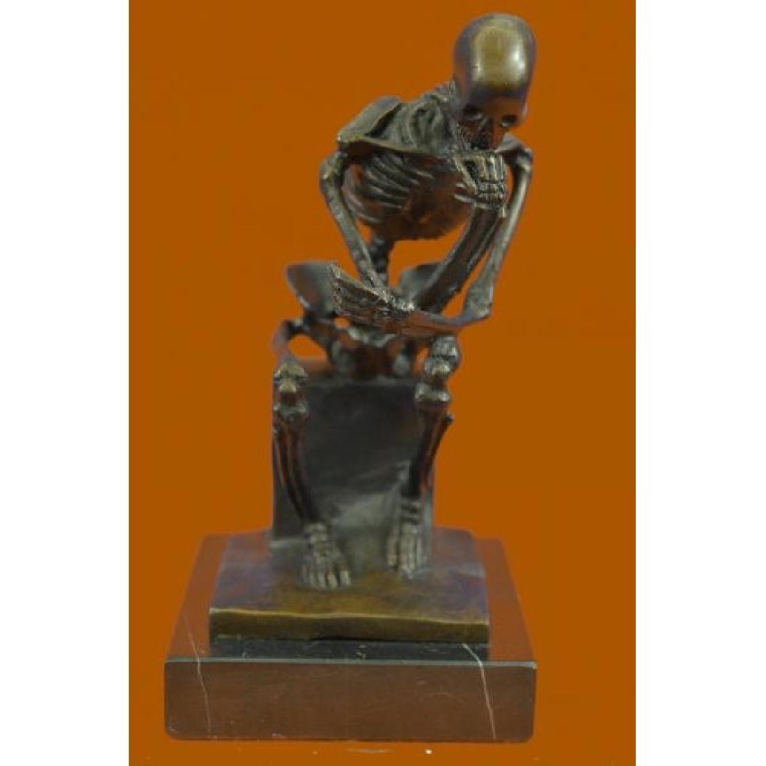 Abstract Modern Art Mini Skeleton by Milo Bronze (1 of 6)