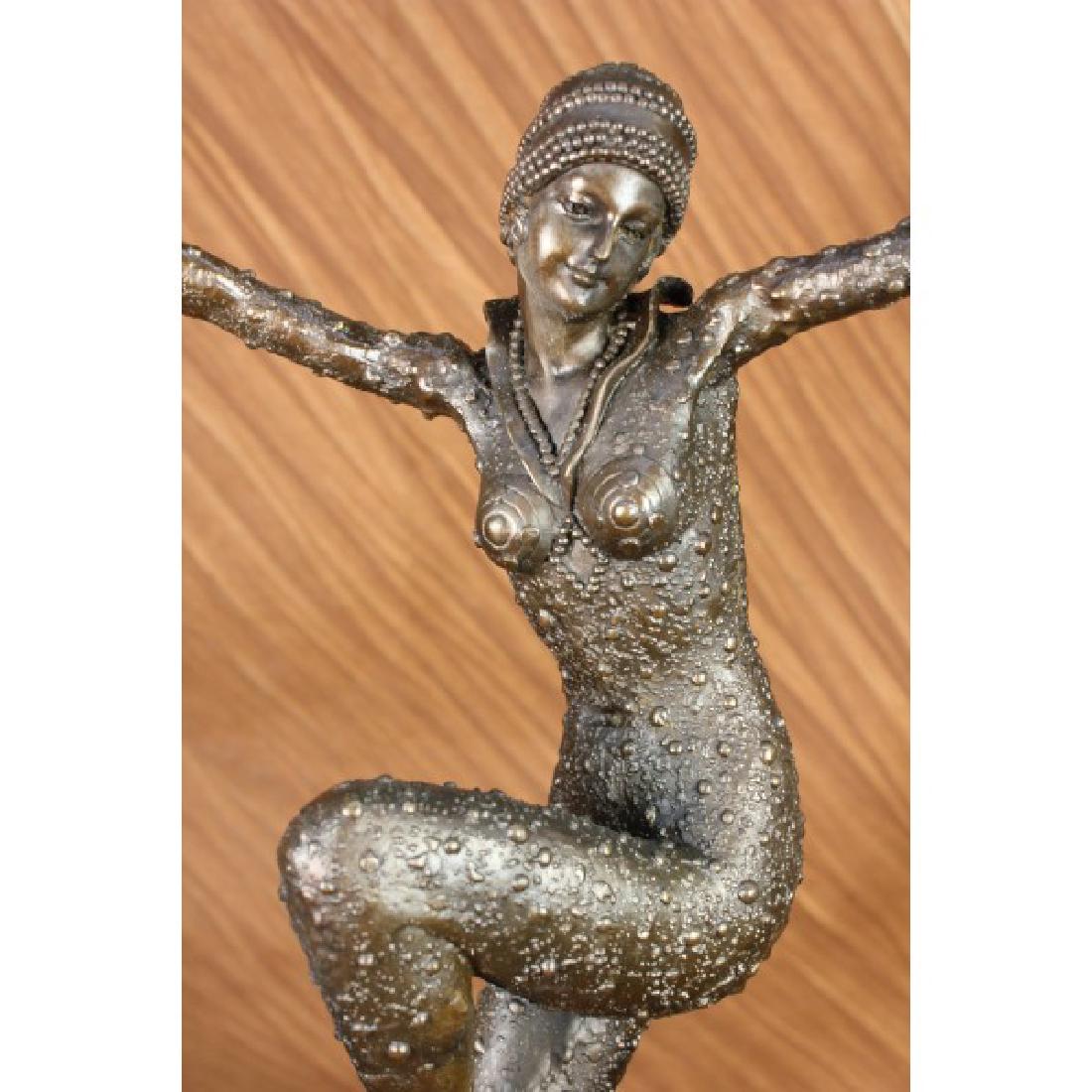 Lovely Dancer Bronze Sculpture by Chiparus (1 of 6)