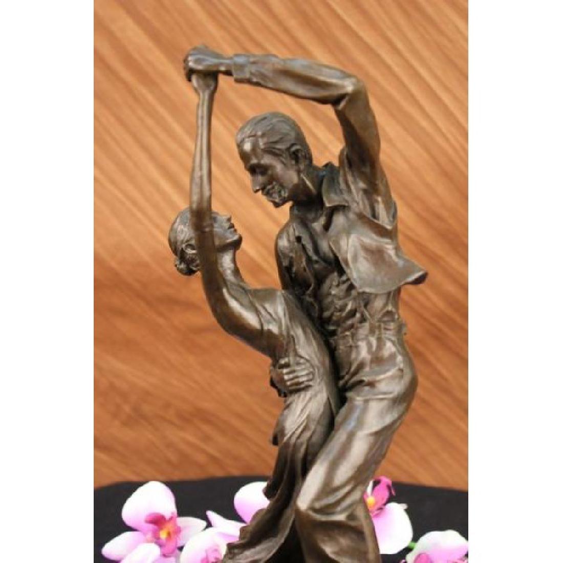 Edgar Degas Tango Dancer Passion Dance Bronze Marble (1 of 6)