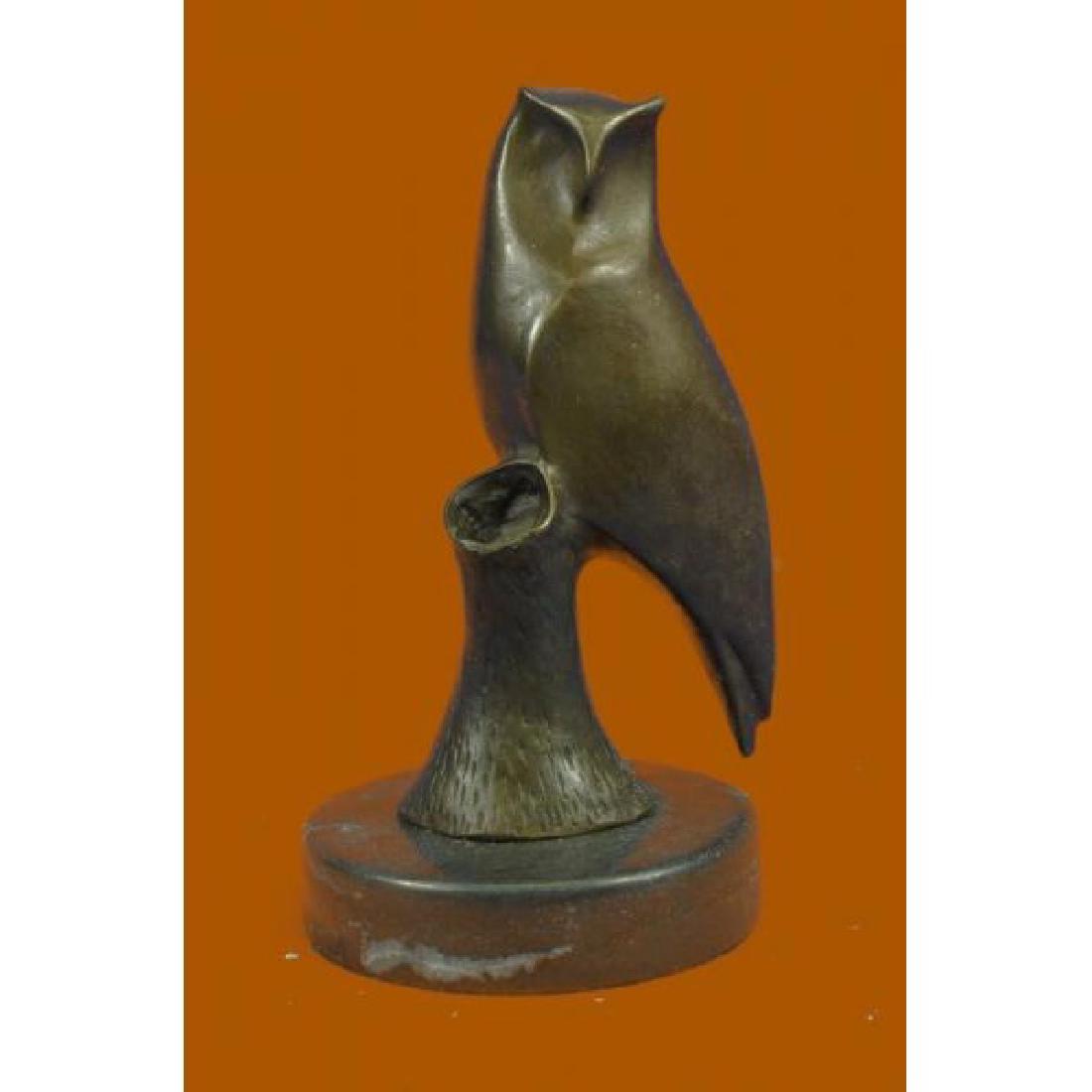 Vienna Bronze Modern Miniature Abstract Owl Bronze (1 of 6)
