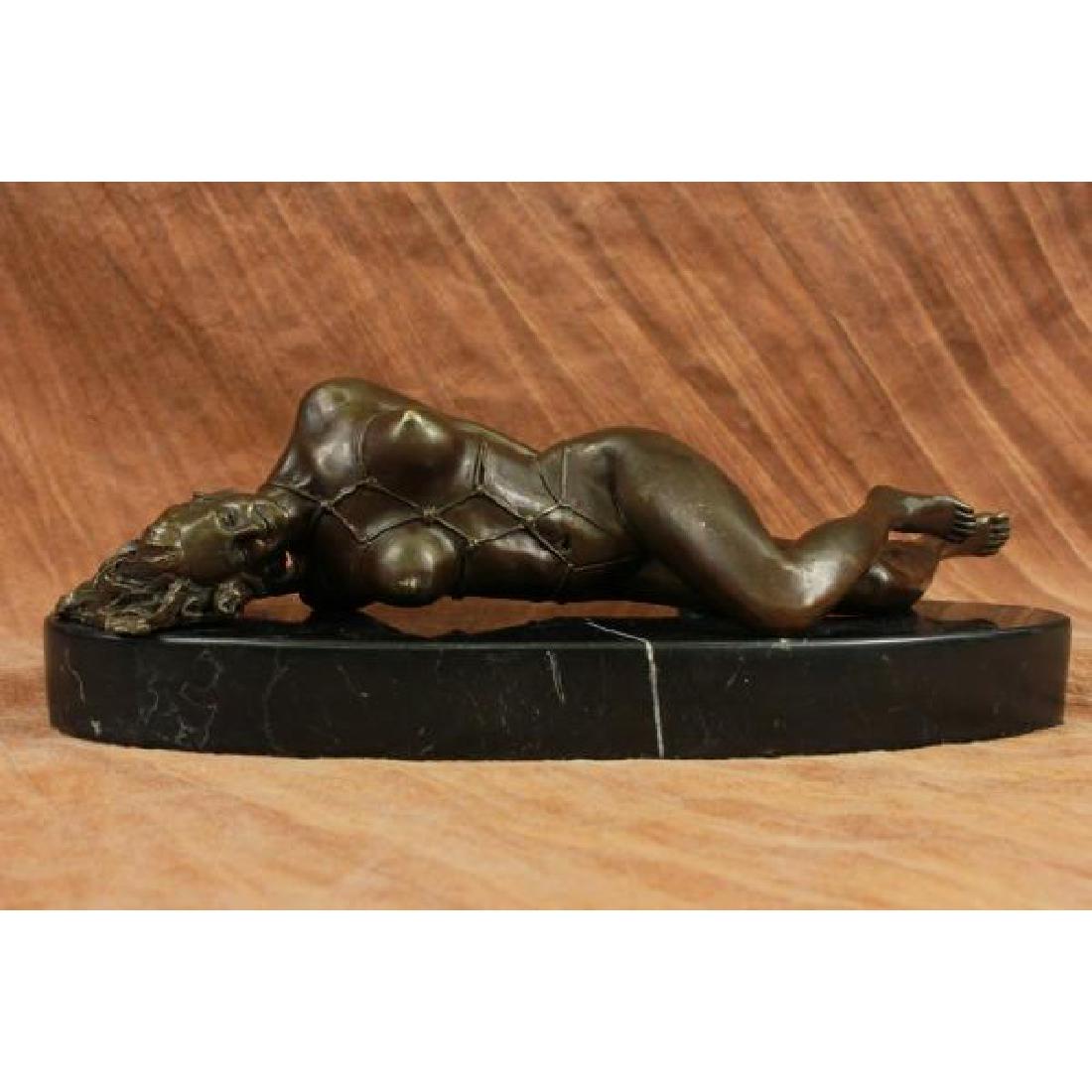 Wicked Game Bondage Girl Bronze Sculpture (1 of 5)