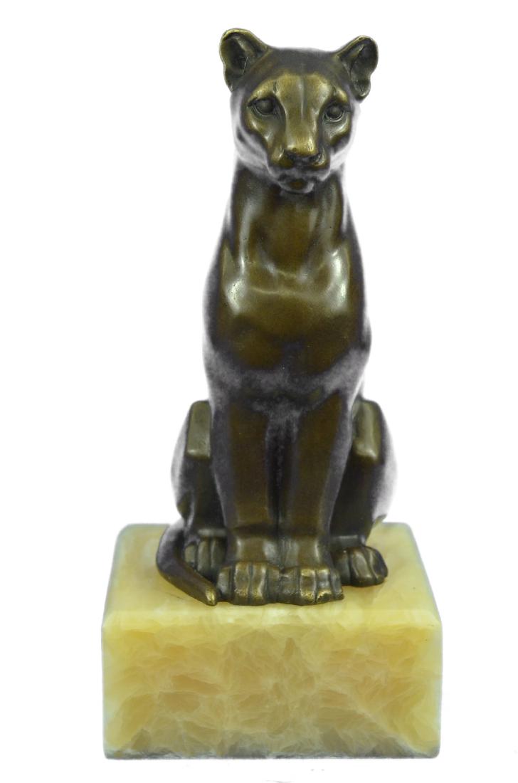 Cougar - Mountain Lion Bronze Sculpture (1 of 9)
