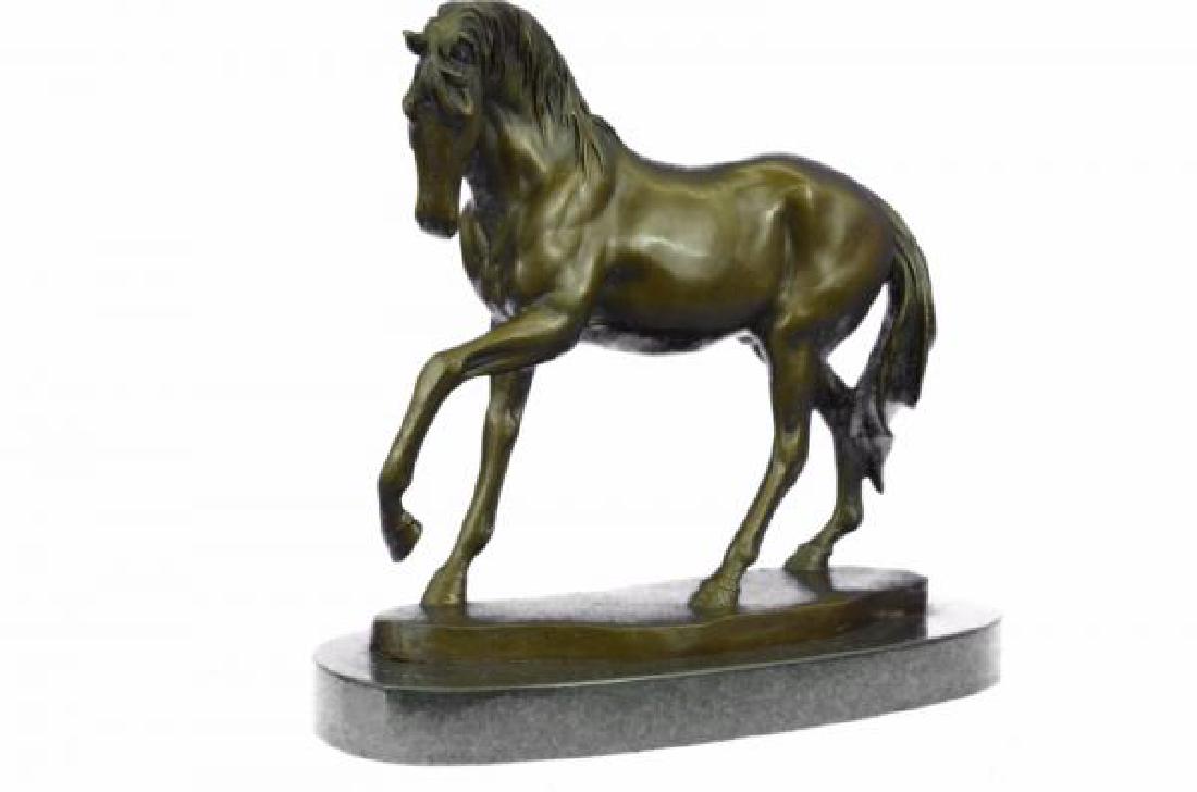 Horse With Fantastic Details Bronze Sculpture (1 of 8)