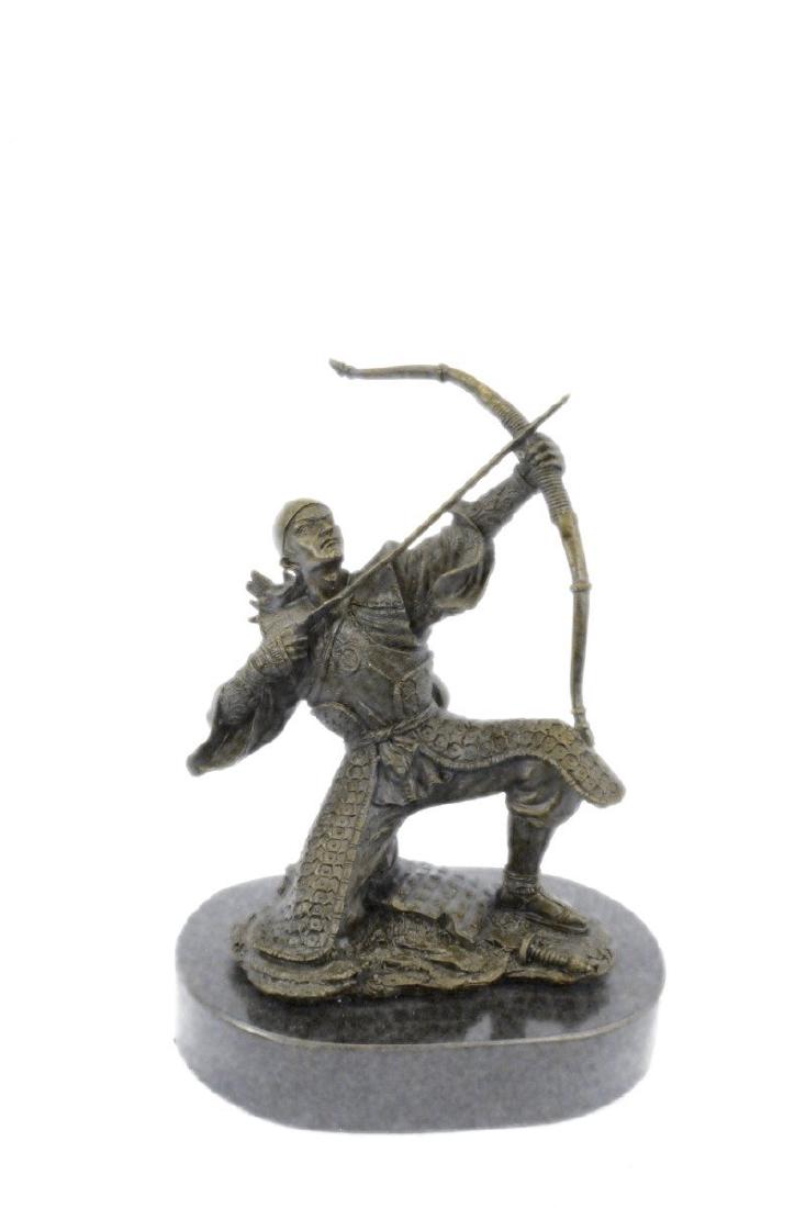 Ancient Samurai Warrior Bronze Sculpture (1 of 9)