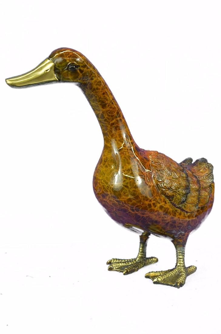 Austrian Vienna Duck Bronze Statue (1 of 8)