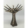 Two Hands are One Cold Cast Bronze Sculpture