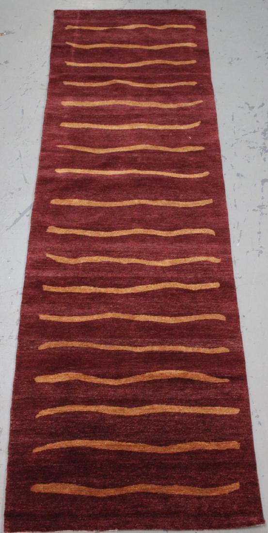 Handmade Pakistani Peshawar Runner 2.6x9.8 (1 of 7)