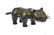 Black Cat Abstact Modern Art Sculpture Marble Base - 2