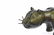 Black Cat Abstact Modern Art Sculpture Marble Base - 6