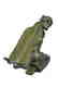 Art Deco Gothic Large Skeleton Skull Wine Holder - 5