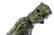 Art Deco Gothic Large Skeleton Skull Wine Holder - 6