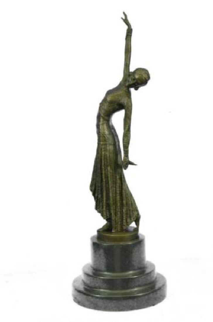 Graceful Dancer Bronze Statue (1 of 9)