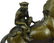 Monkey Sit on Horse Bronze Statue - 2