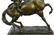 Monkey Sit on Horse Bronze Statue - 3