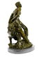 Puget Greek Wrestler Croton Bronze Statue - 9