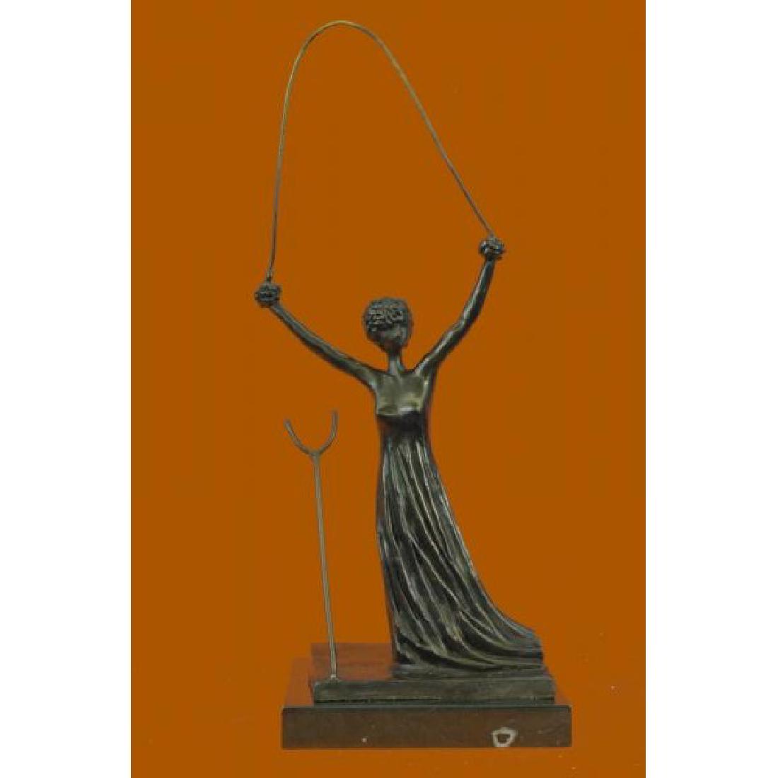 Salvador Dali Alice in Wonderland Bronze Sculpture (1 of 6)