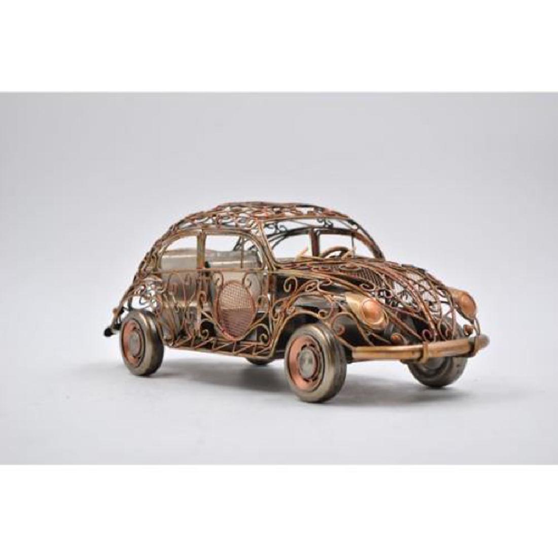 handmade Iron Beetle Classic Car Model (1 of 3)