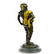 Gold Patina Native Indian Prince Bronze Sculpture - 4