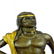 Gold Patina Native Indian Prince Bronze Sculpture - 6