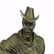 Guitar Player Bronze Figurine on Marble Base Statue - 6